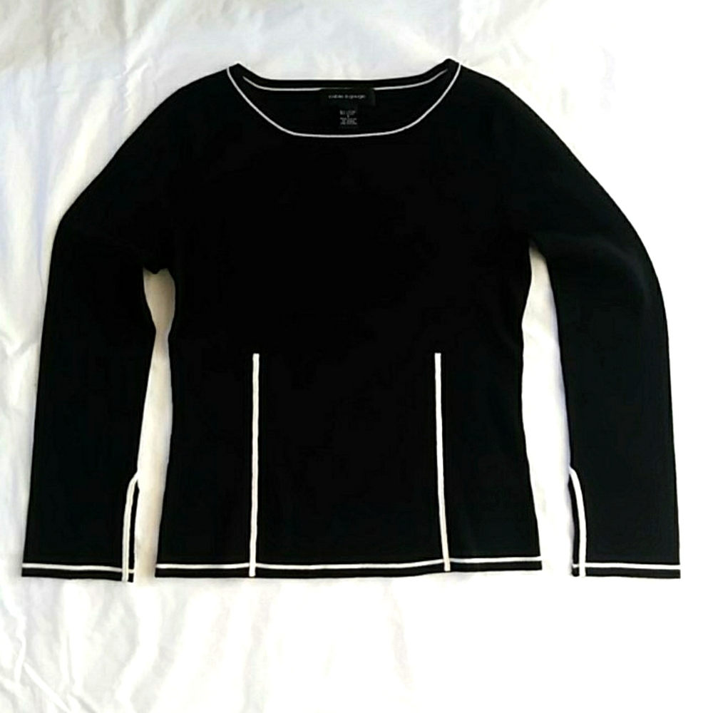Cable and Gauge elegant knit top